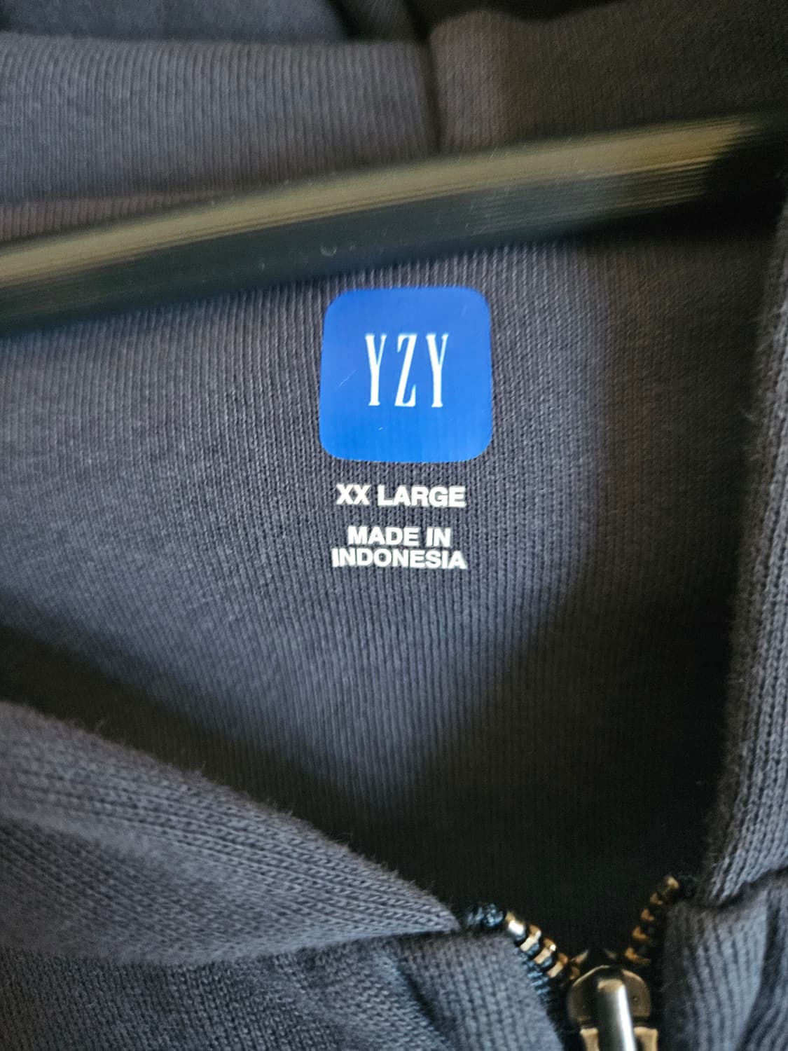 이지갭 후드집업 네이비 xxl 더블페이스 상품이미지5