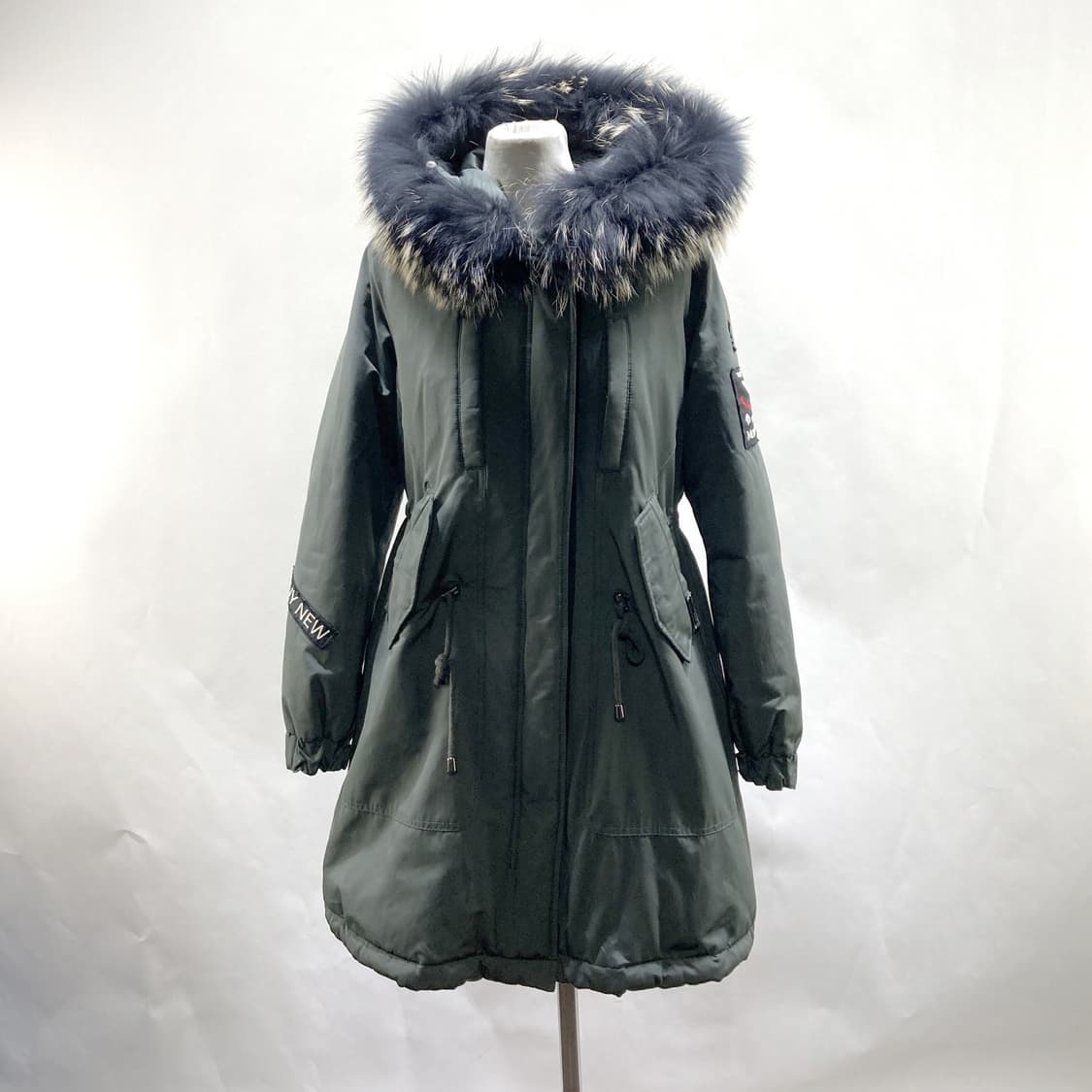 에고이스트 여성덕다운패딩자켓 카키 55  상품이미지1