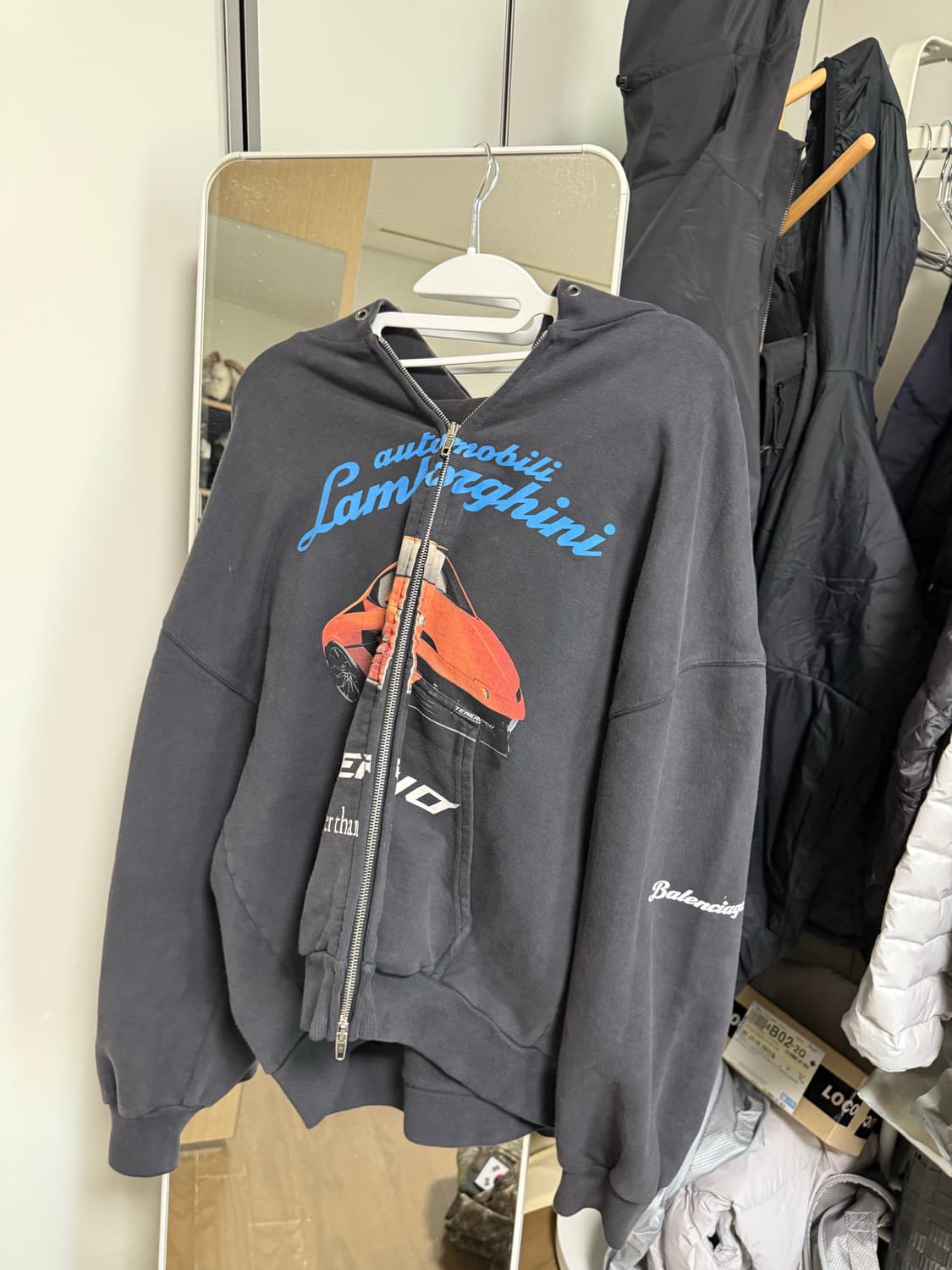 발렌시아가 람보르기니 컬렉션 후드집업 L 상품이미지2