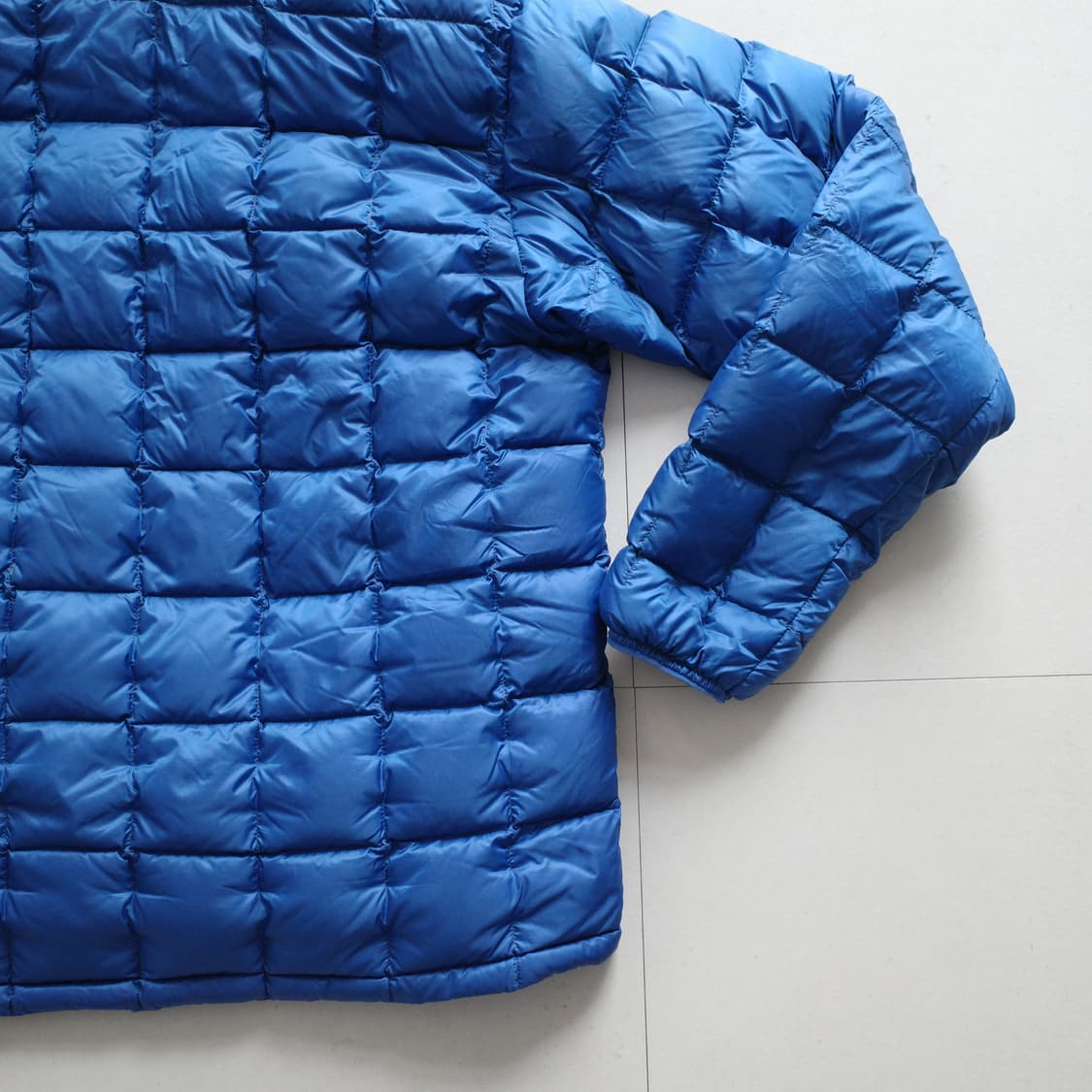 몽벨 EX900 경량 다운 아노락 블루 XL 상품이미지7