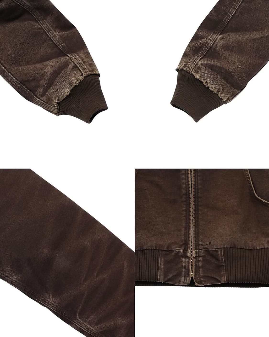 2011 칼하트 EJ004 DKB 덕 액티브 자켓 쉐르파 안감 브라운 상품이미지10