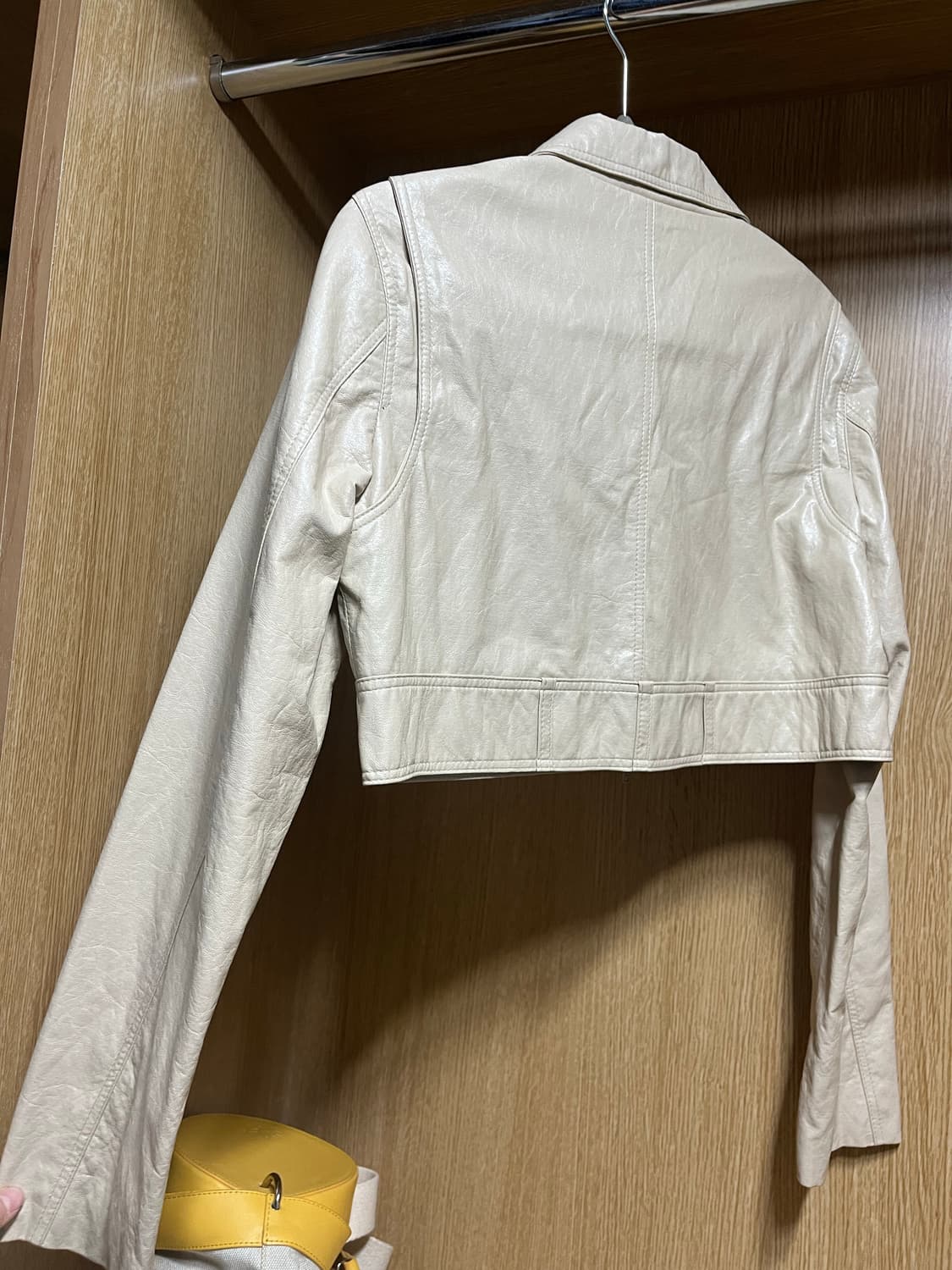 마뗑킴 초창기 디자인 레더자켓 상품이미지2