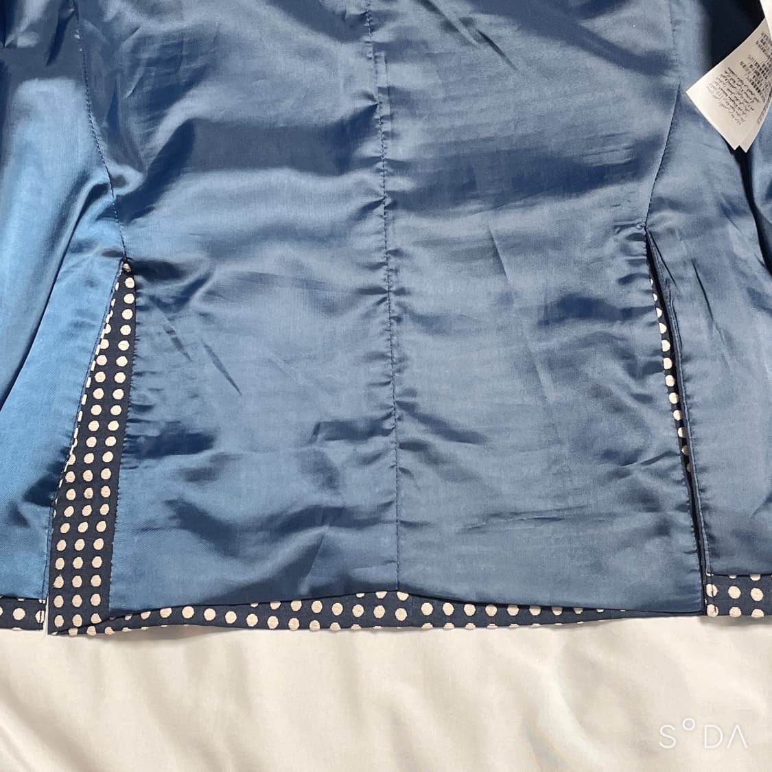 구찌 네이비 도트패턴 블레이저 자켓 상품이미지9