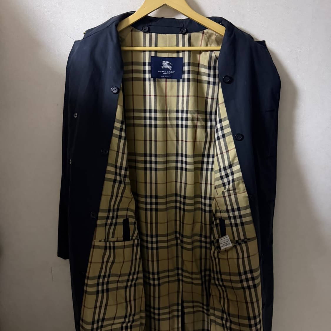 버버리 남성 맥코트 다크네이비 48 (남성 105정도) 상품이미지3