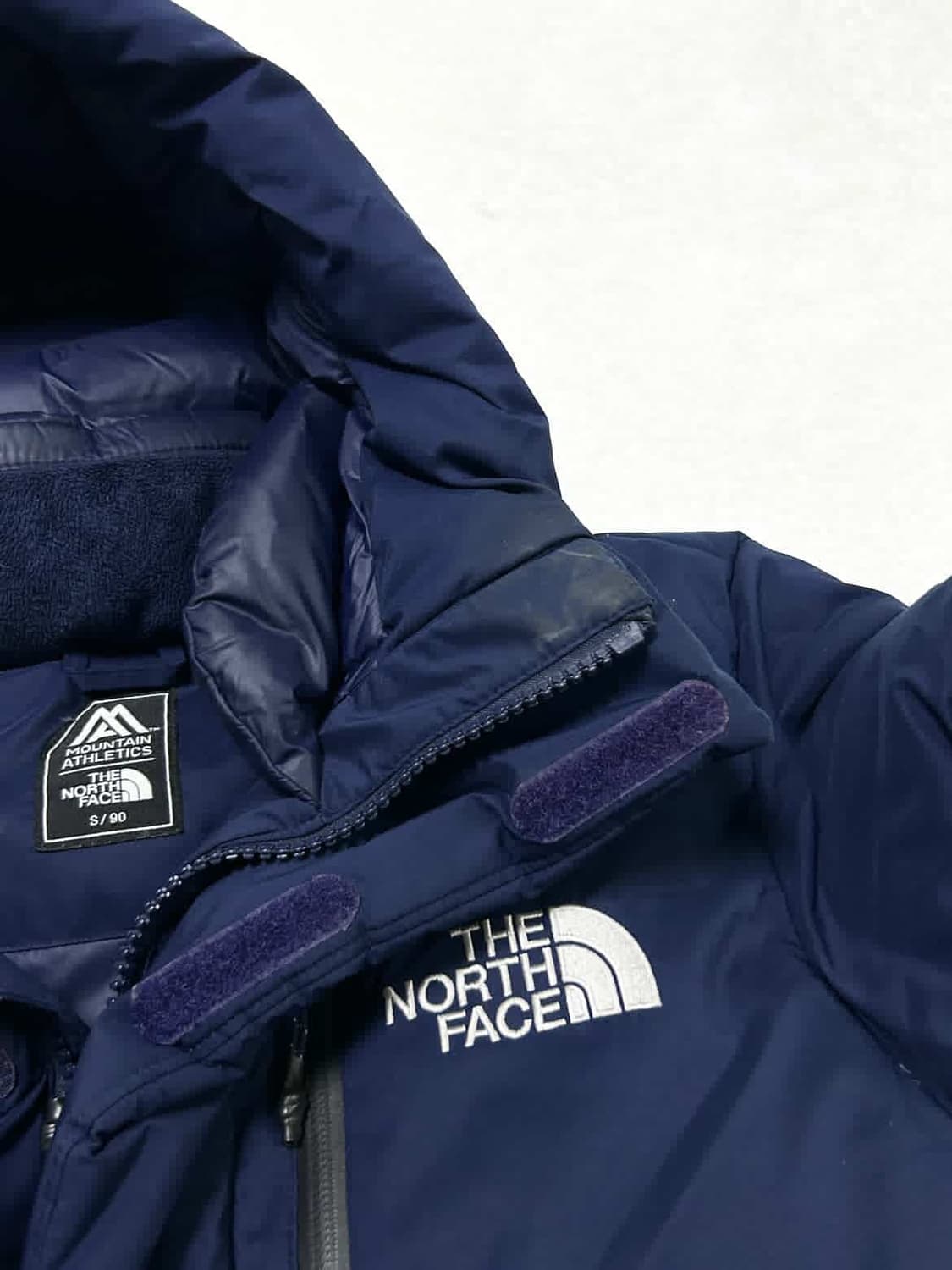 노스페이스 익스플로링 네이비 덕다운 롱패딩 상품이미지9