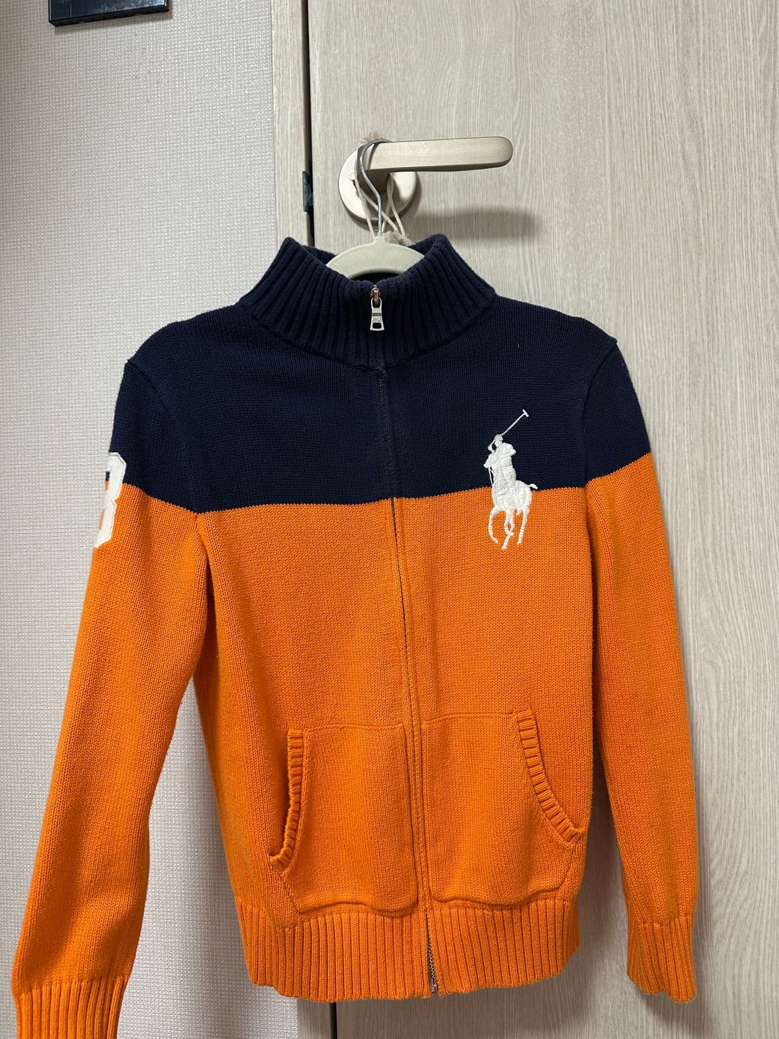 빅포니 폴로 오렌지 집업  상품이미지1