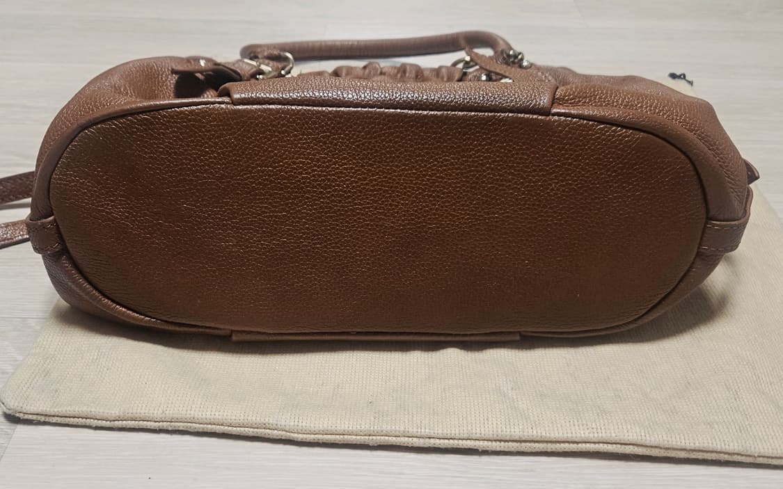 프라다 브라운 양가죽 토트&크로스백 정품 상품이미지5