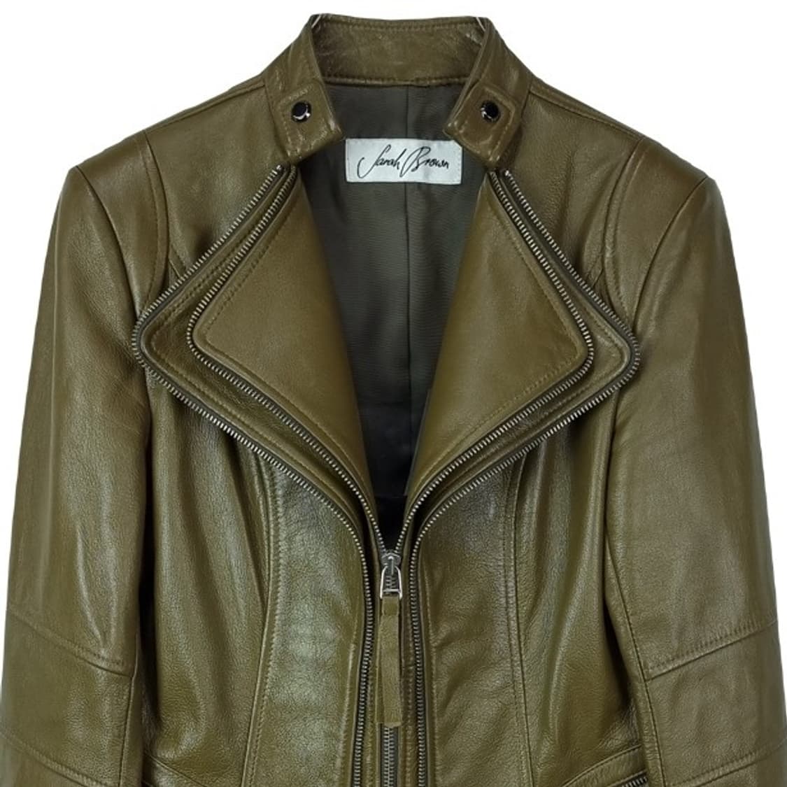 [빈티지] 리얼 쉽스킨 레더 양가죽 슬림핏 레더 자켓 M16907 상품이미지4