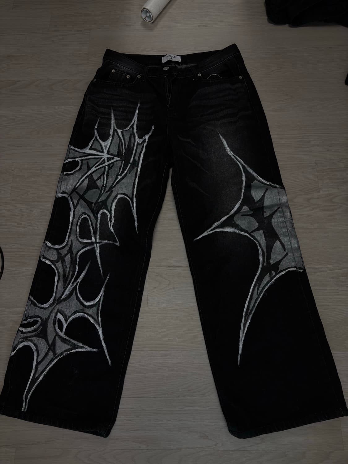 빈티지 페인팅 데님 상품이미지1