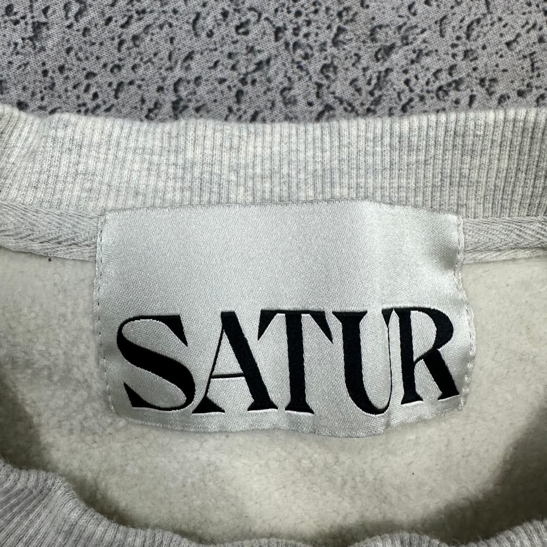 ✨ (바배) 세터 그레이 기모 맨투맨 상품이미지4