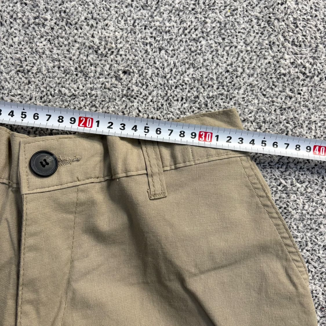 실측확인 빈티지 뒷밴딩 면바지 0622J2 상품이미지5