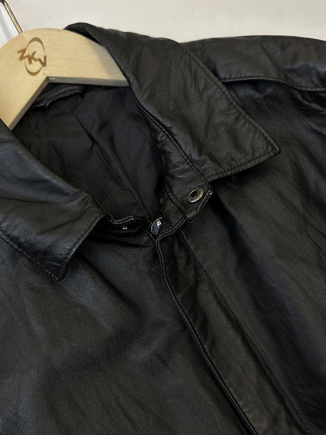 브이맨 90s U.S.A.F 타입 A-2 레더 자켓 상품이미지5