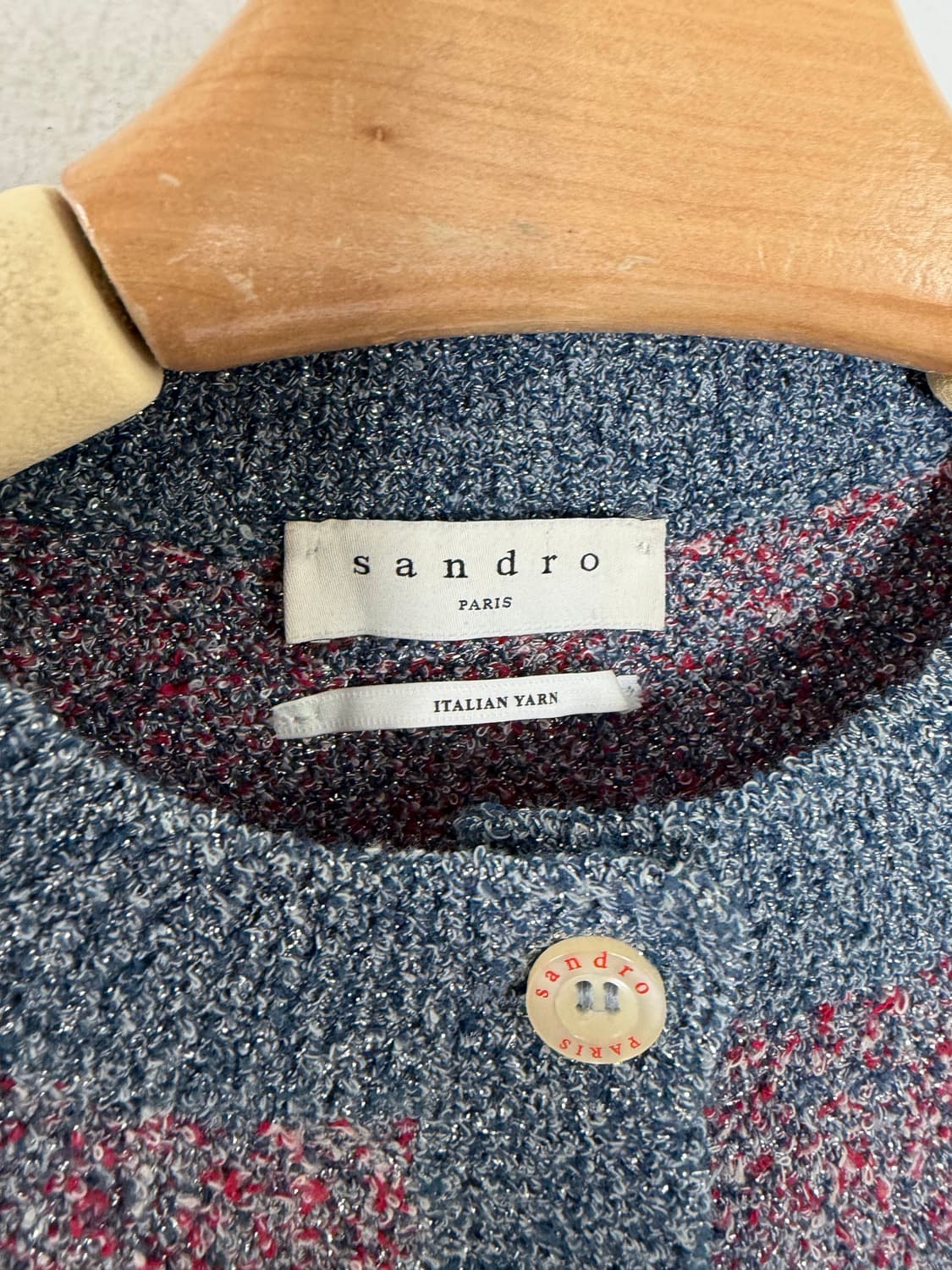 산드로 산드로가디건 산드로자켓 sandro 가디건 상품이미지4