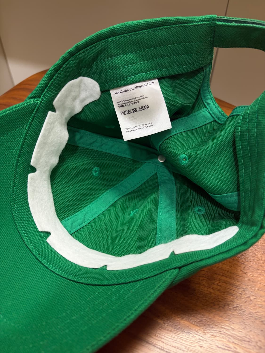 스톡홀롬 서프보드 클럽 볼캡 그린  상품이미지2