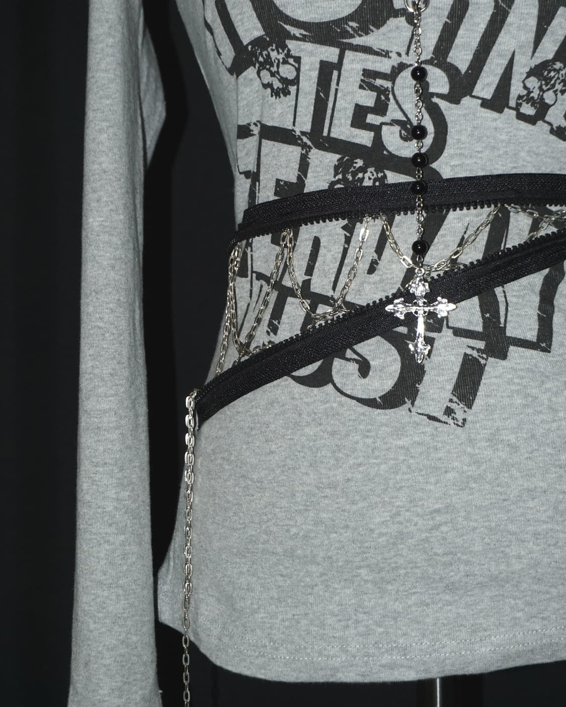 (garnet) punk detail long sleeve  상품이미지5