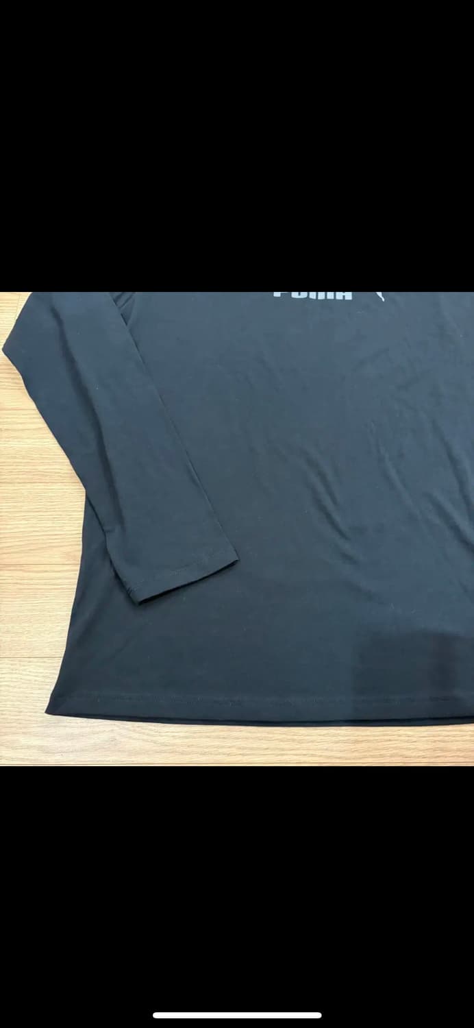 푸마 블랙 긴팔 티셔츠2XL 상품이미지3