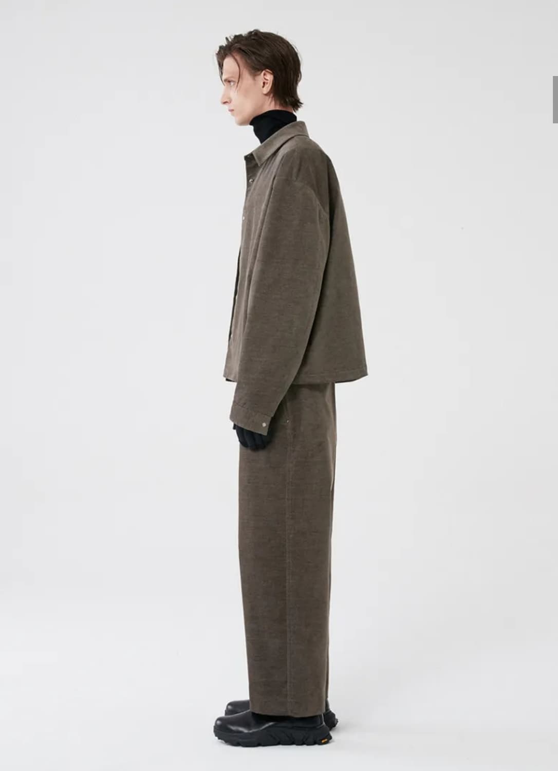 오브젝트매터스 몰스킨 카키그레이 셋업M사이즈 상품이미지2