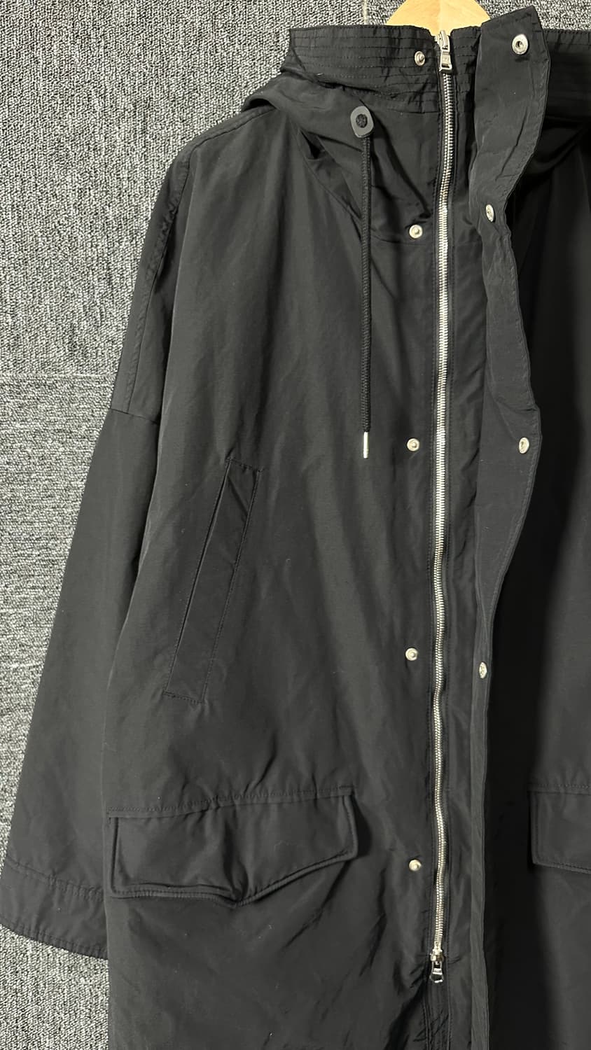 NBA 골든스테이트 워리어스 블랙 야상 F 상품이미지4