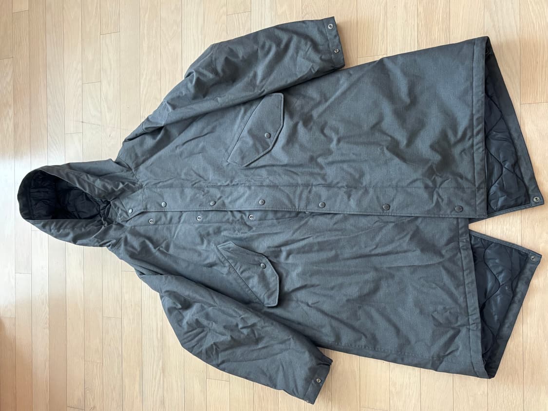 엔지니어드가먼츠 X 유니클로 후드코트 XL 상품이미지1