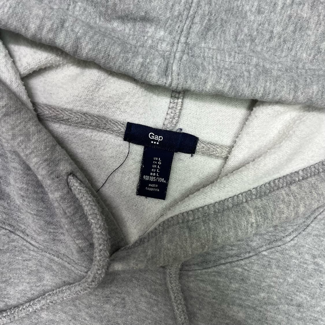 GAP gray hoody 상품이미지6