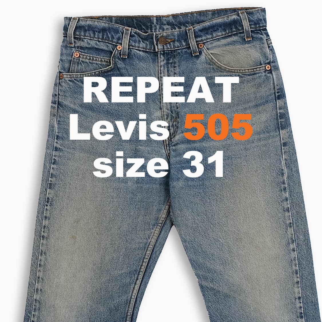 리바이스 505 오렌지탭 중청 90s 31 인치 OR5053368 상품이미지1