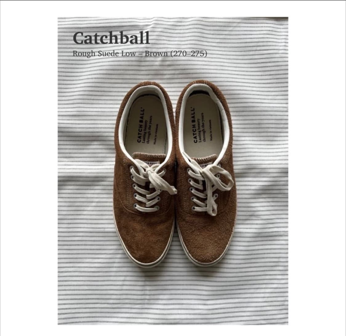 캐치볼 러프 스웨이드 로우 브라운 (275) 상품이미지3