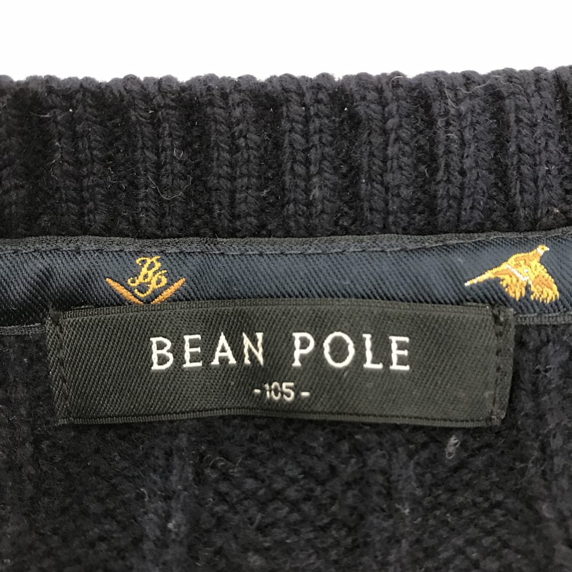 빈폴 케이블니트 네이비 [남성100사이즈] 상품이미지4