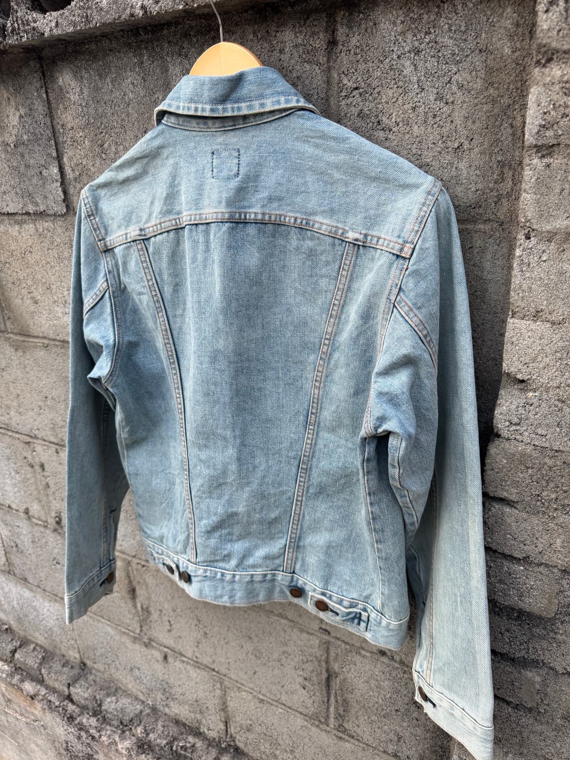 빈티지 wrangler 일본판 type3 데님 트러커 자켓 M 상품이미지4