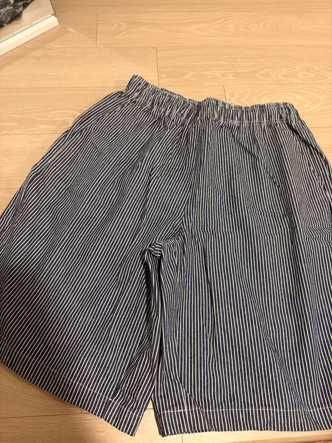 트위스터 스타 스트라이프 숏츠 - 데님 상품이미지2