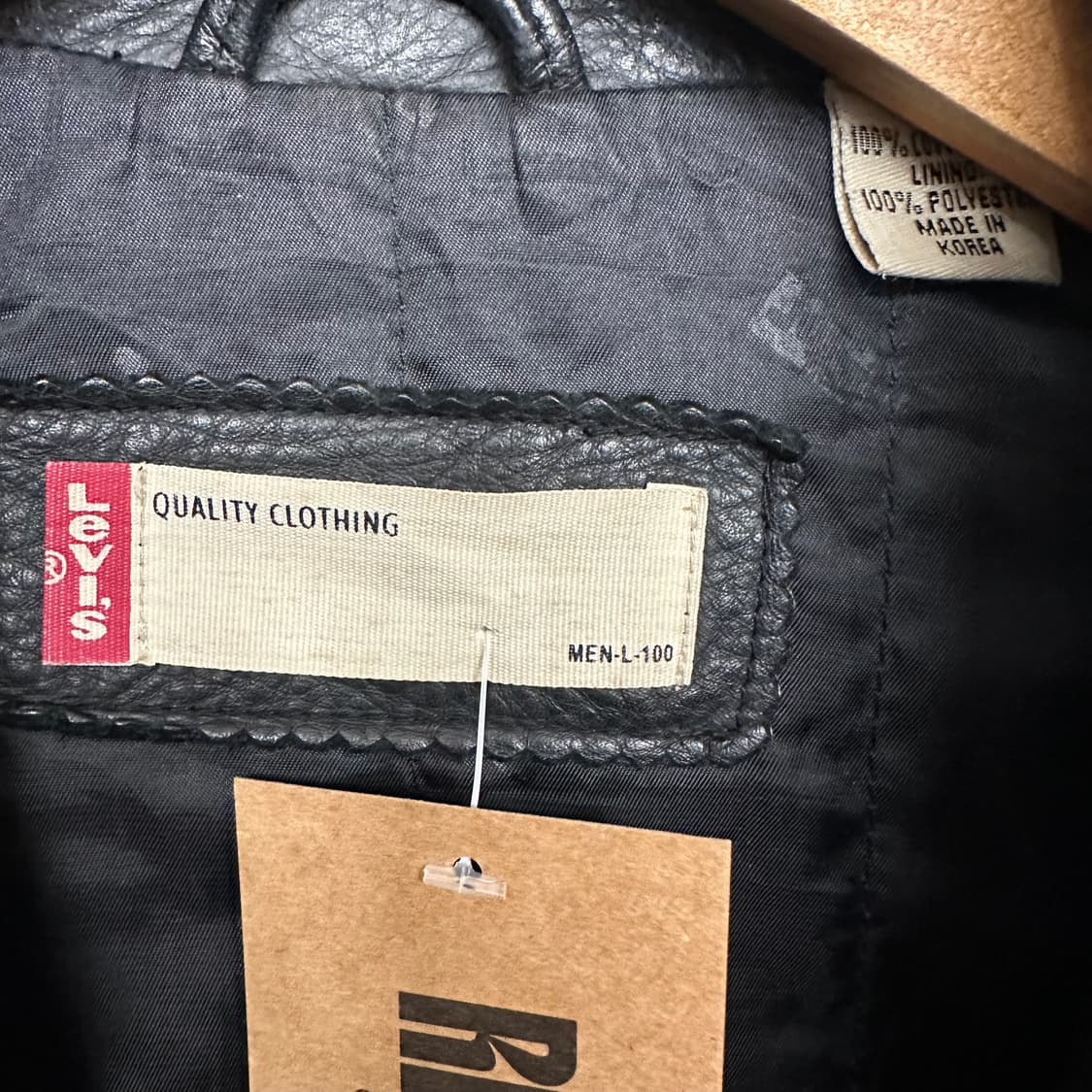 리바이스 소가죽 싱글라이더 자켓 상품이미지9