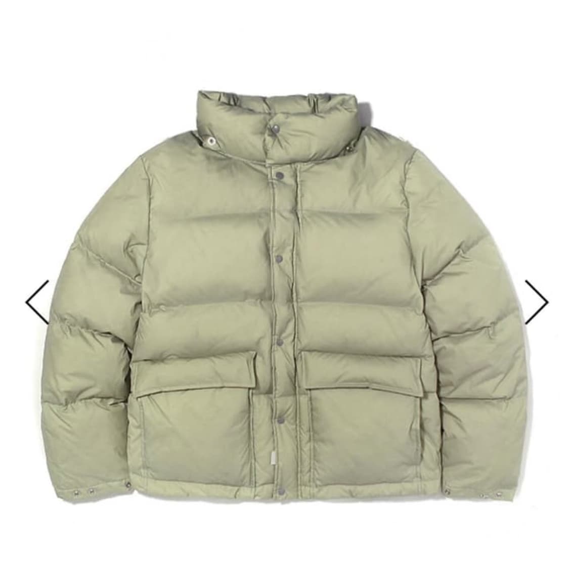 fetch 구스 패딩 M 그린 상품이미지2
