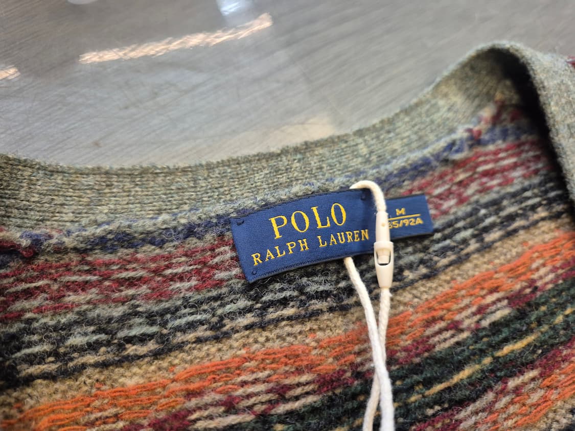 폴로랄프로렌 램스울 페어아일 가디건 상품이미지5