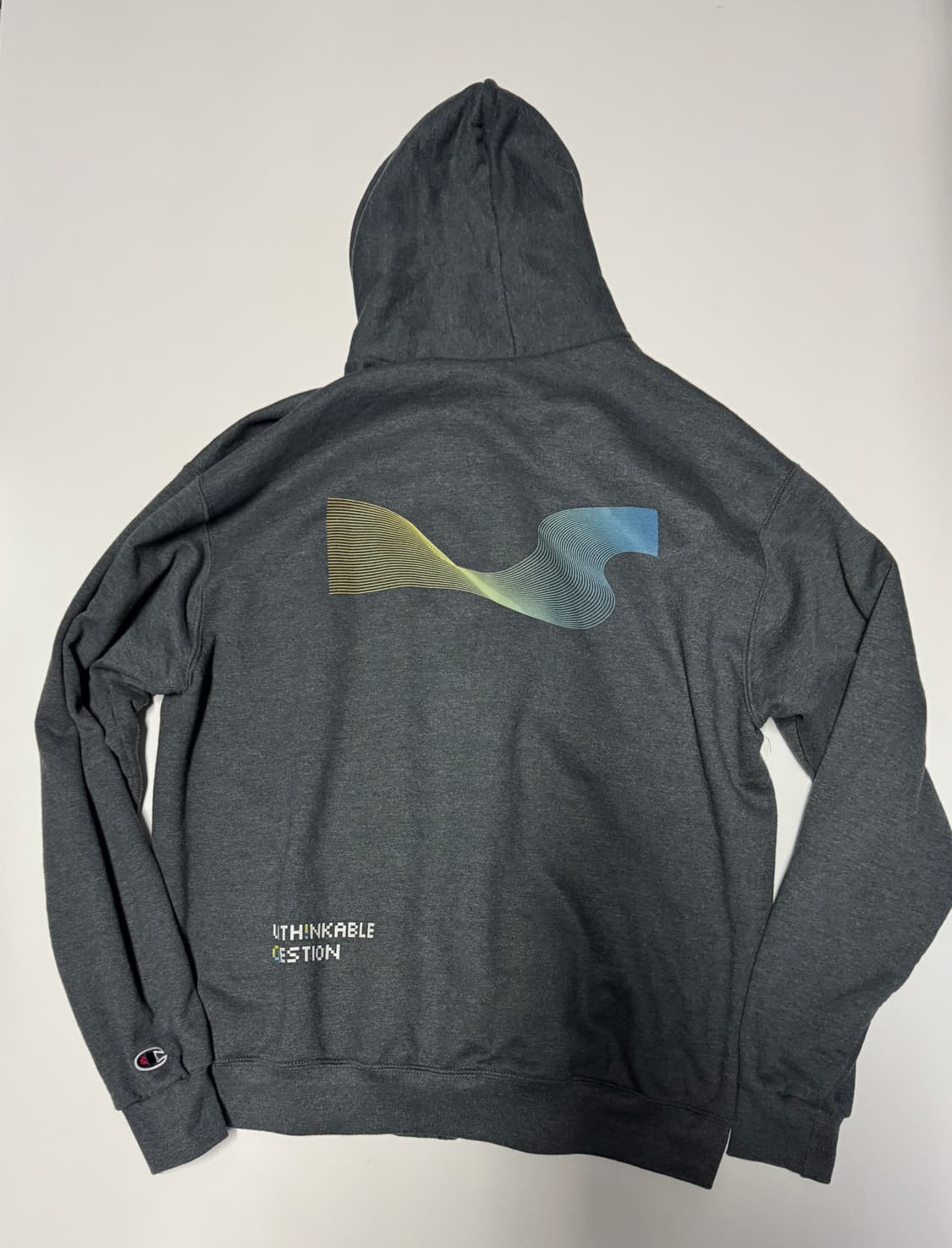 챔피온 X 카카오 빅 사이즈 뒷 프린팅 기모 후드집업 XL ~ 2XL 상품이미지1