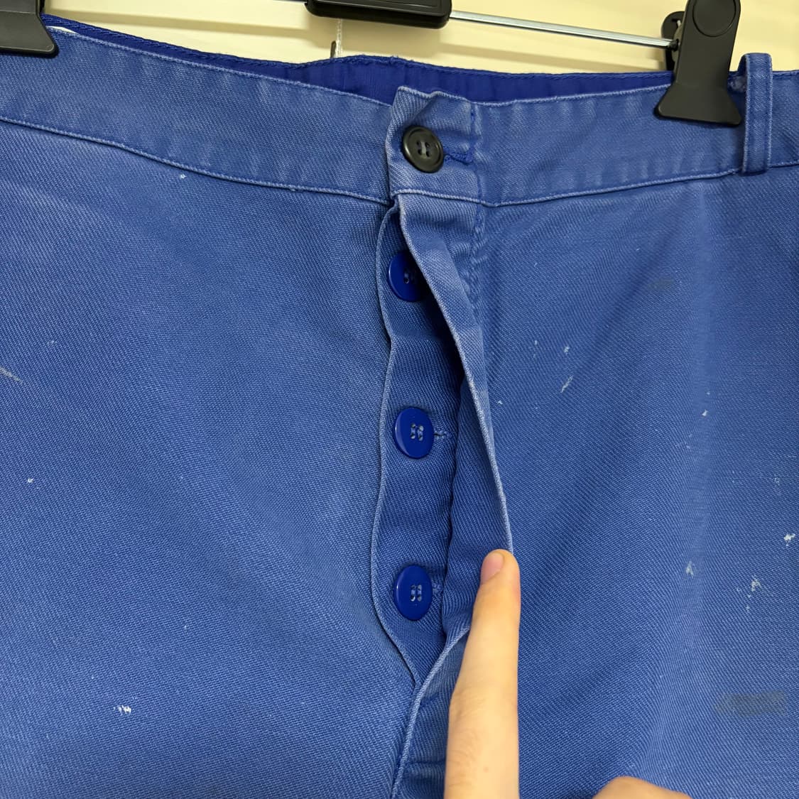 80-90s 빈티지 LAFODEX 프렌치 워크 팬츠 굿페이드 46 상품이미지5