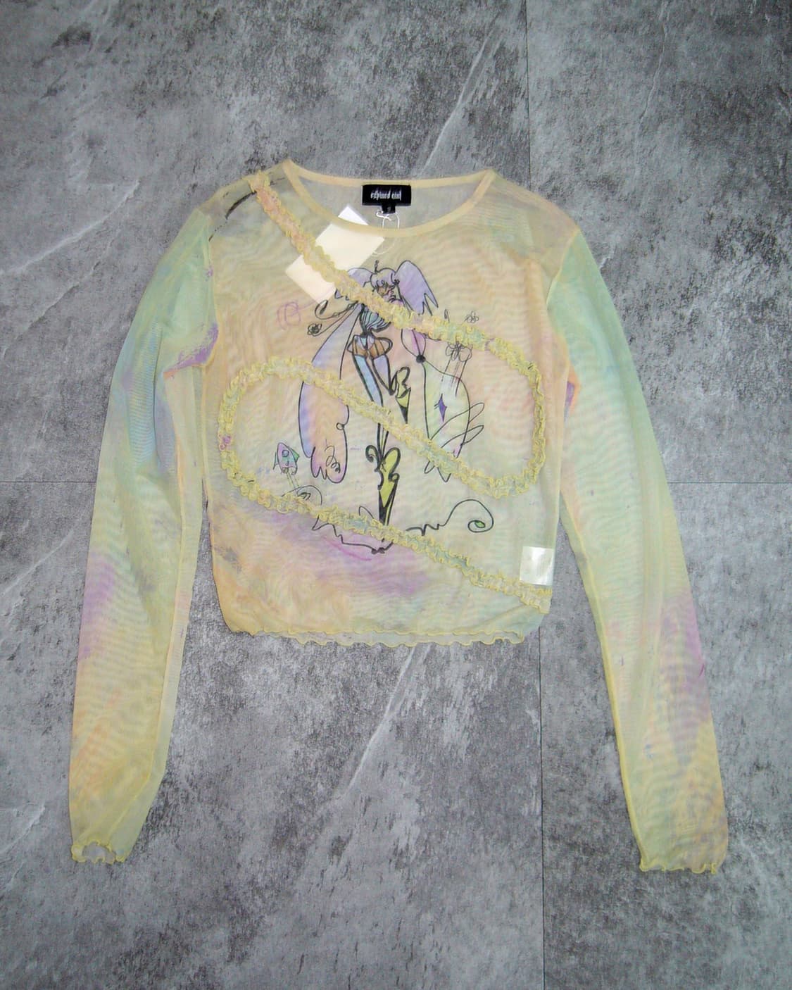 EXPIRED GIRL Girl Skeleton Top 상품이미지1