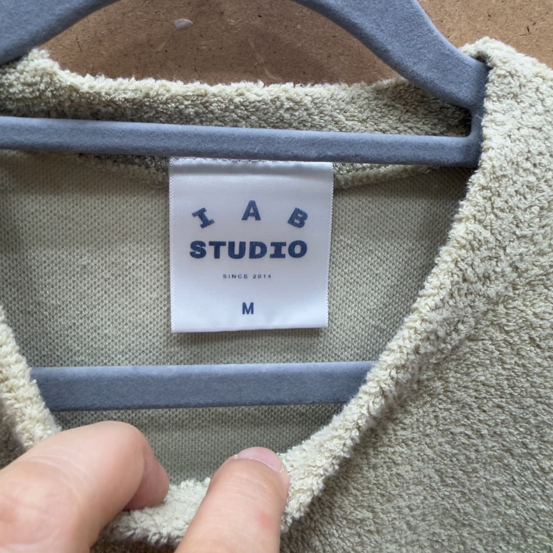 아이앱 스튜디오 타월 반팔 티셔츠 M 상품이미지3