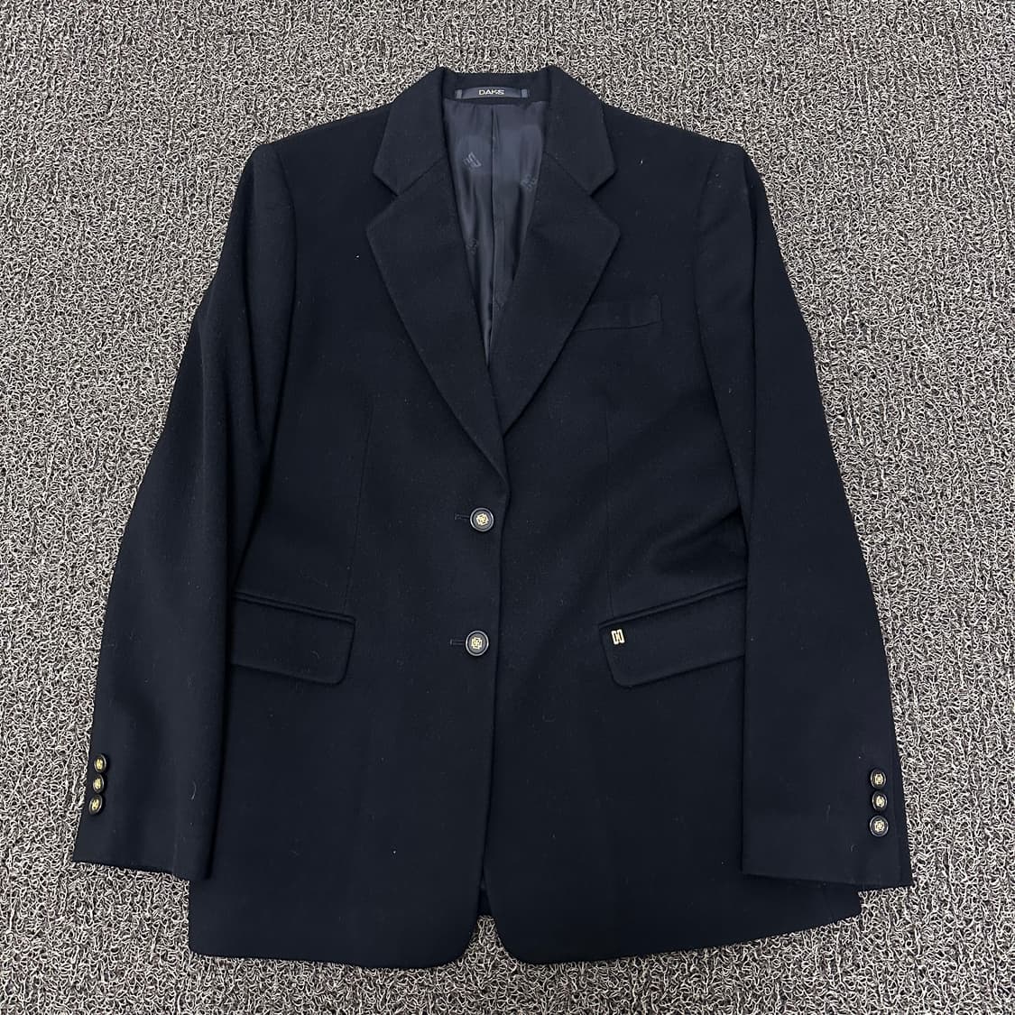 DAKS 닥스 울 캐시미어 여성 정장 자켓 블랙 95(M) 상품이미지1