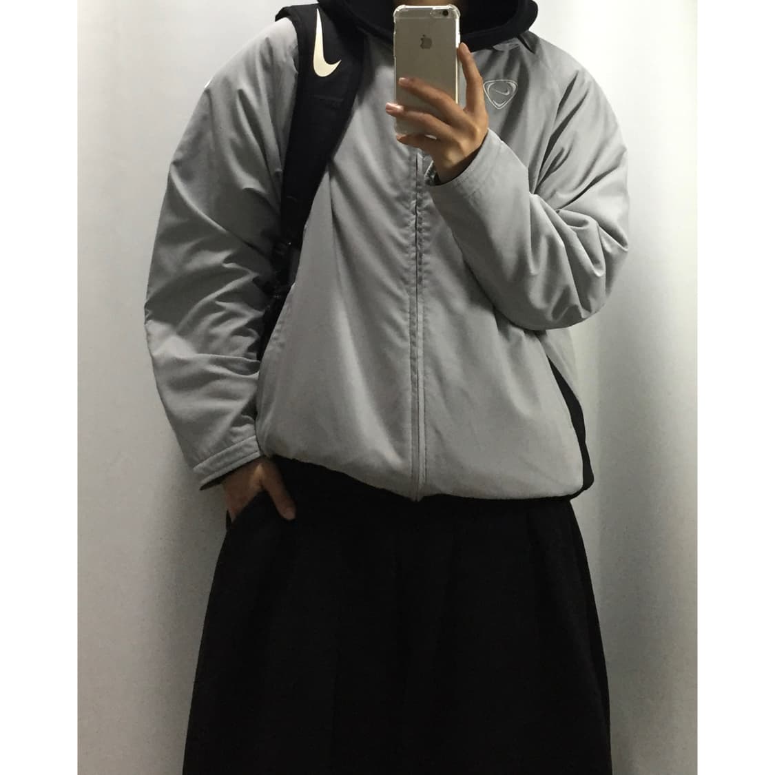 Nike 나이키 스우시 올드스쿨 바람막이 자켓 상품이미지3