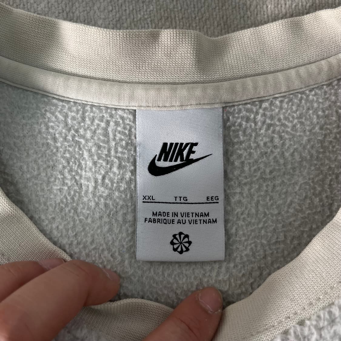 105 나이키 신형 자수로고 플리스 맨투맨 상품이미지3