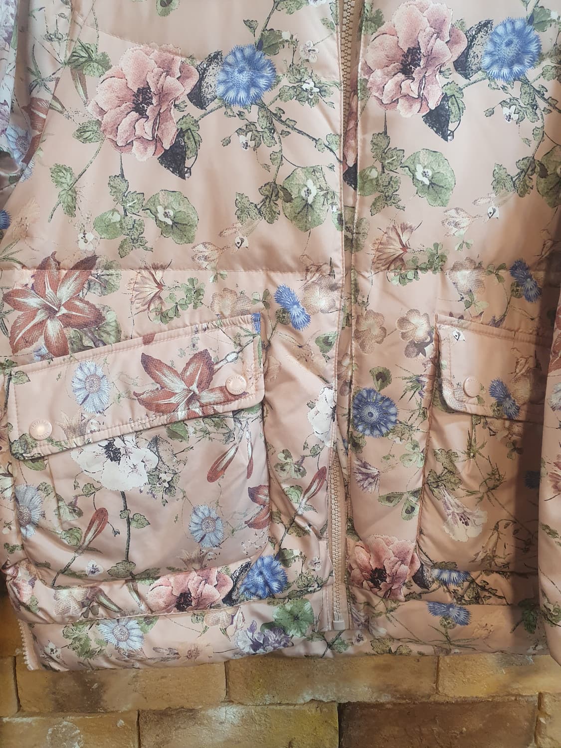 Thursday Island 꽃무늬 오리털 패딩 S 상품이미지3