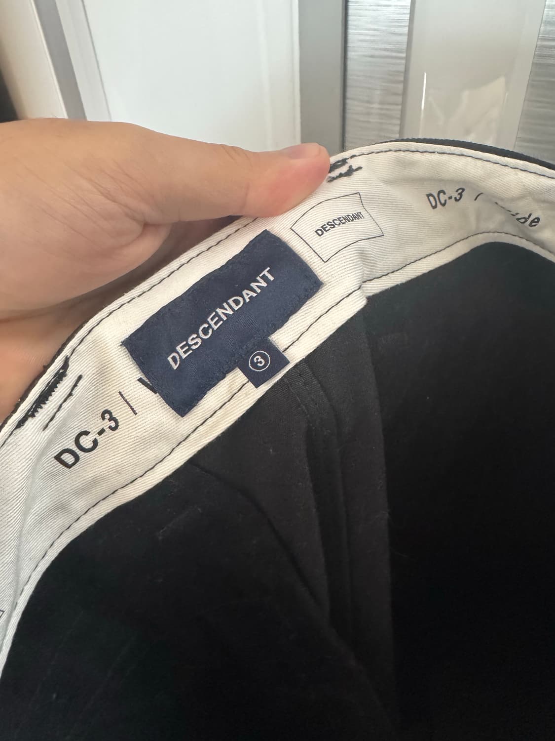 디센던트 바지 트라우저 상품이미지3