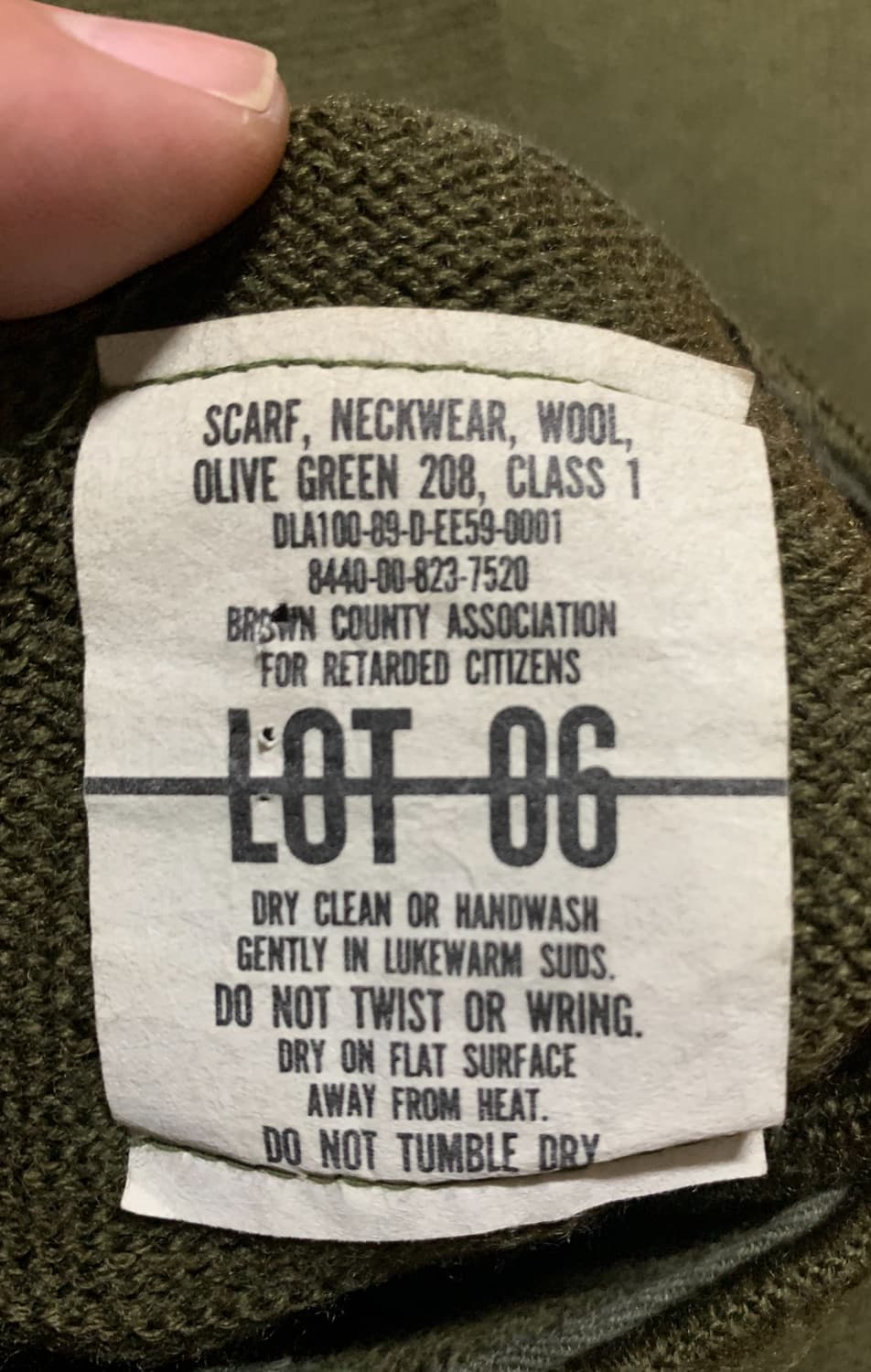 US.ARMY WINTER WEAR 동계피복(묶음판매)미군 상품이미지10