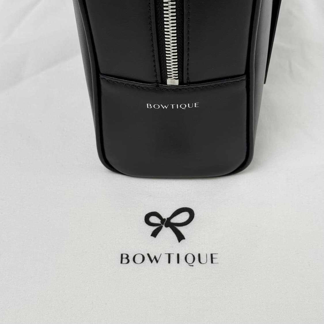 (새상품) 보우틱 모니카 이태리 레더 숄더백 블랙 상품이미지5