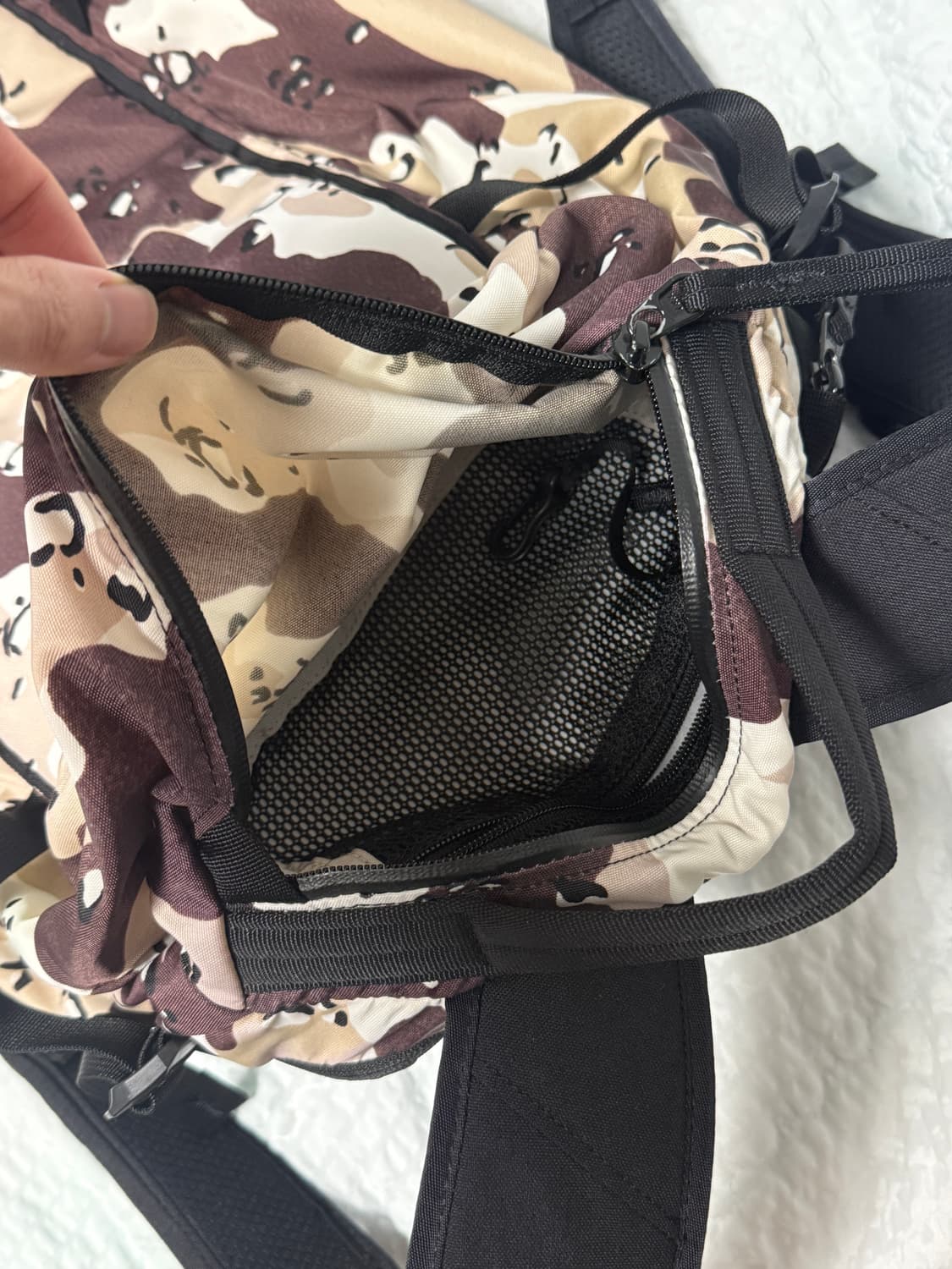 그레고리 x 뉴발란스 x 빔즈플러스 초코칩 카모 데이팩 상품이미지5