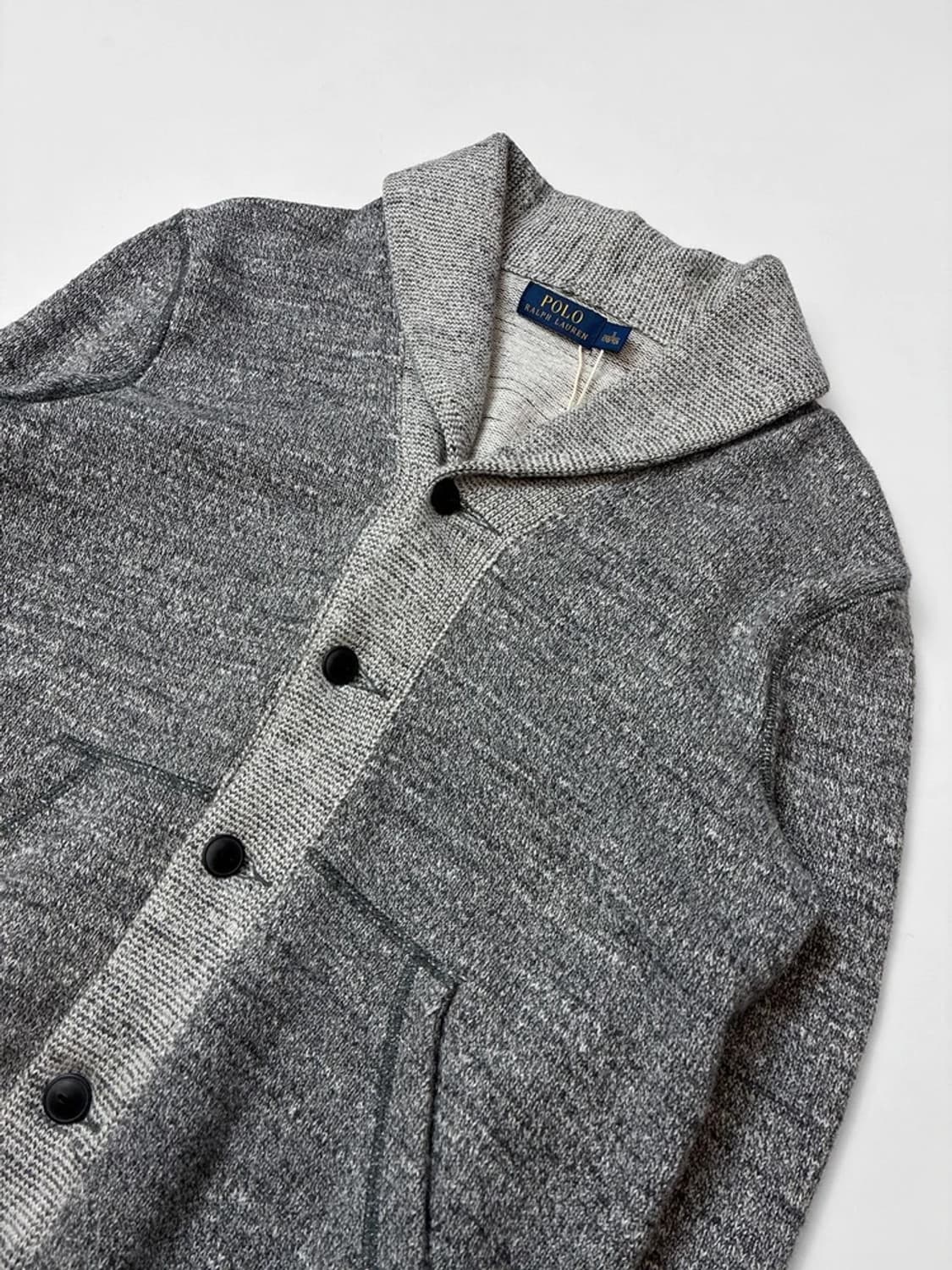 폴로 랄프로렌 숄카라 엘보 패치 니트 가디건 PN5141 상품이미지2