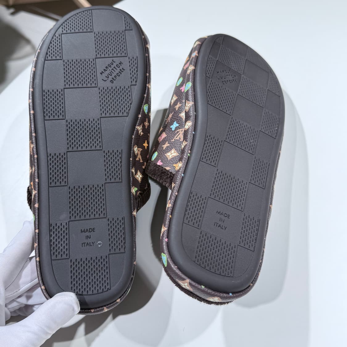 8 / 루이비통 LV 팔라스 슬리퍼 브라운 상품이미지7
