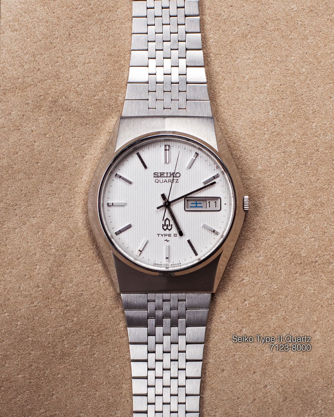 세이코 타입 2 쿼츠 30주년 근속 기념 7123-8000 빈티지 시계 상품이미지4