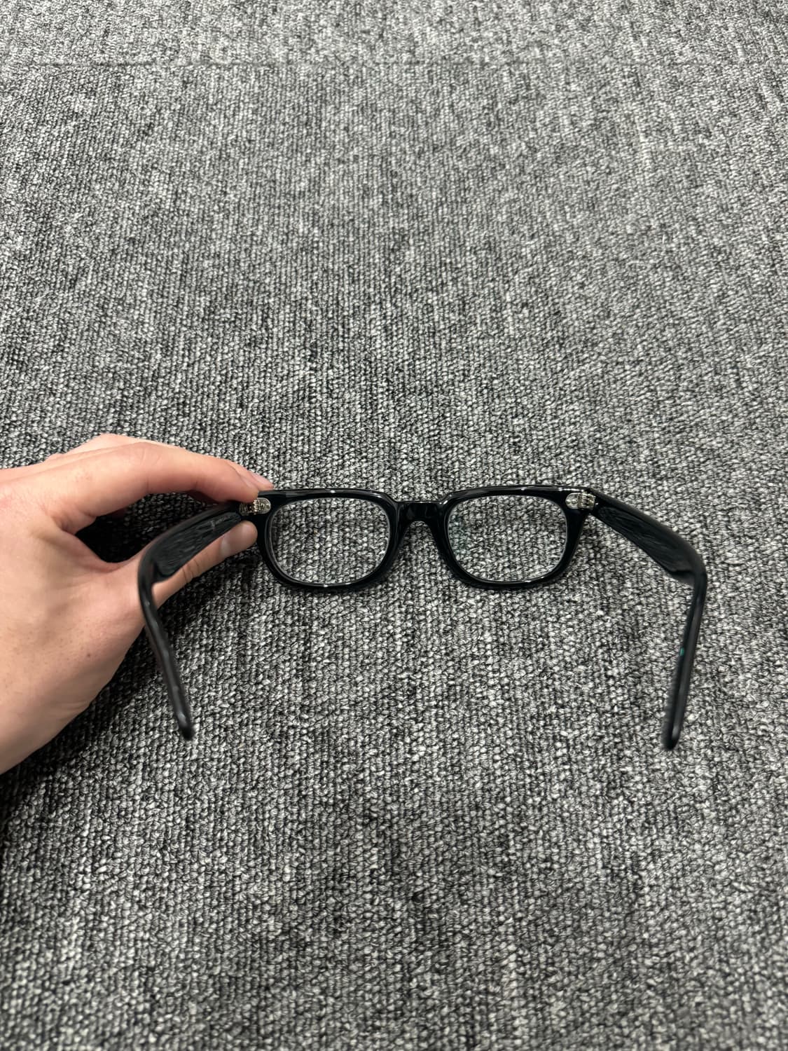 60s 레드닷 아메리칸 옵티컬 맨하탄 블랙 48/23 상품이미지7