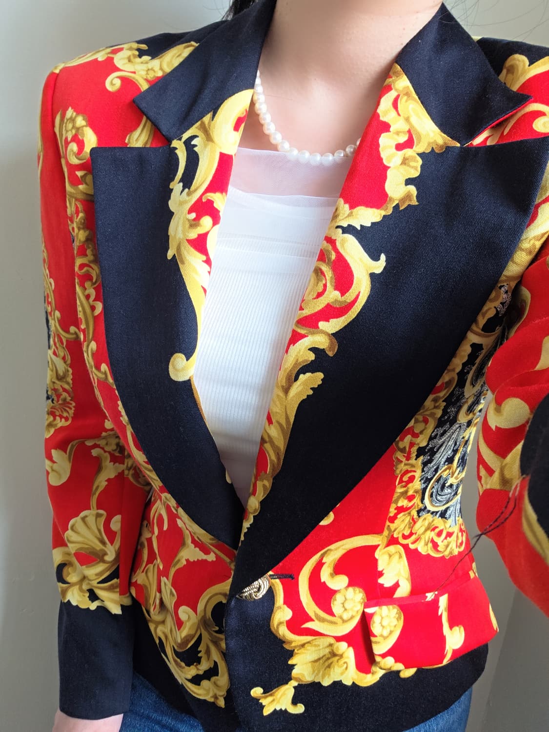 새상품) 알베르타 페레티 이태리제 바로크 울 자켓 (리테일 150만) 상품이미지2