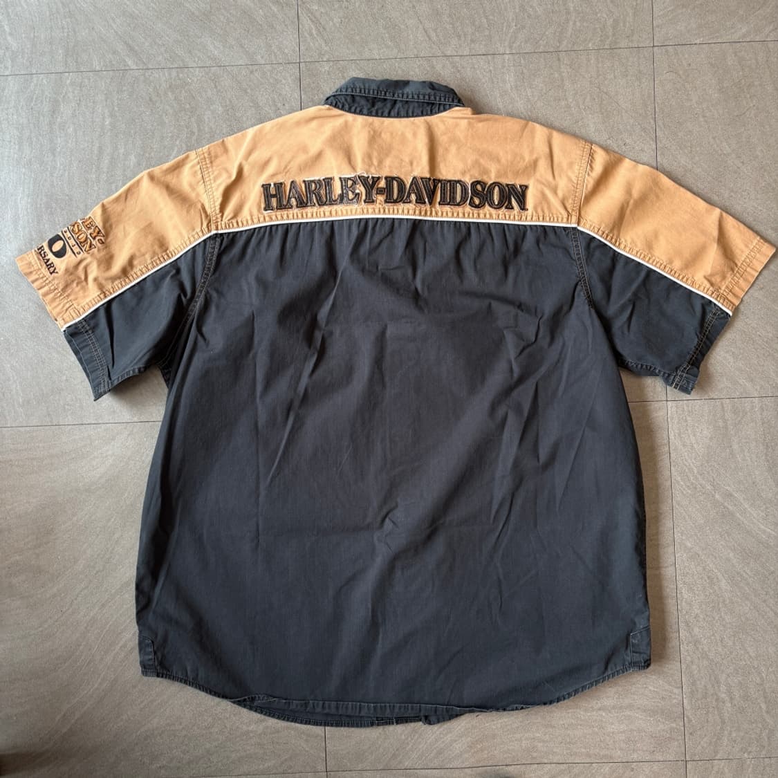 할리데이비슨 정품 블랙 반팔 셔츠 상품이미지9